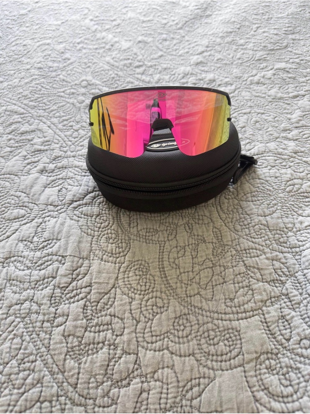Mirrored Sport Shield Sunglasses
